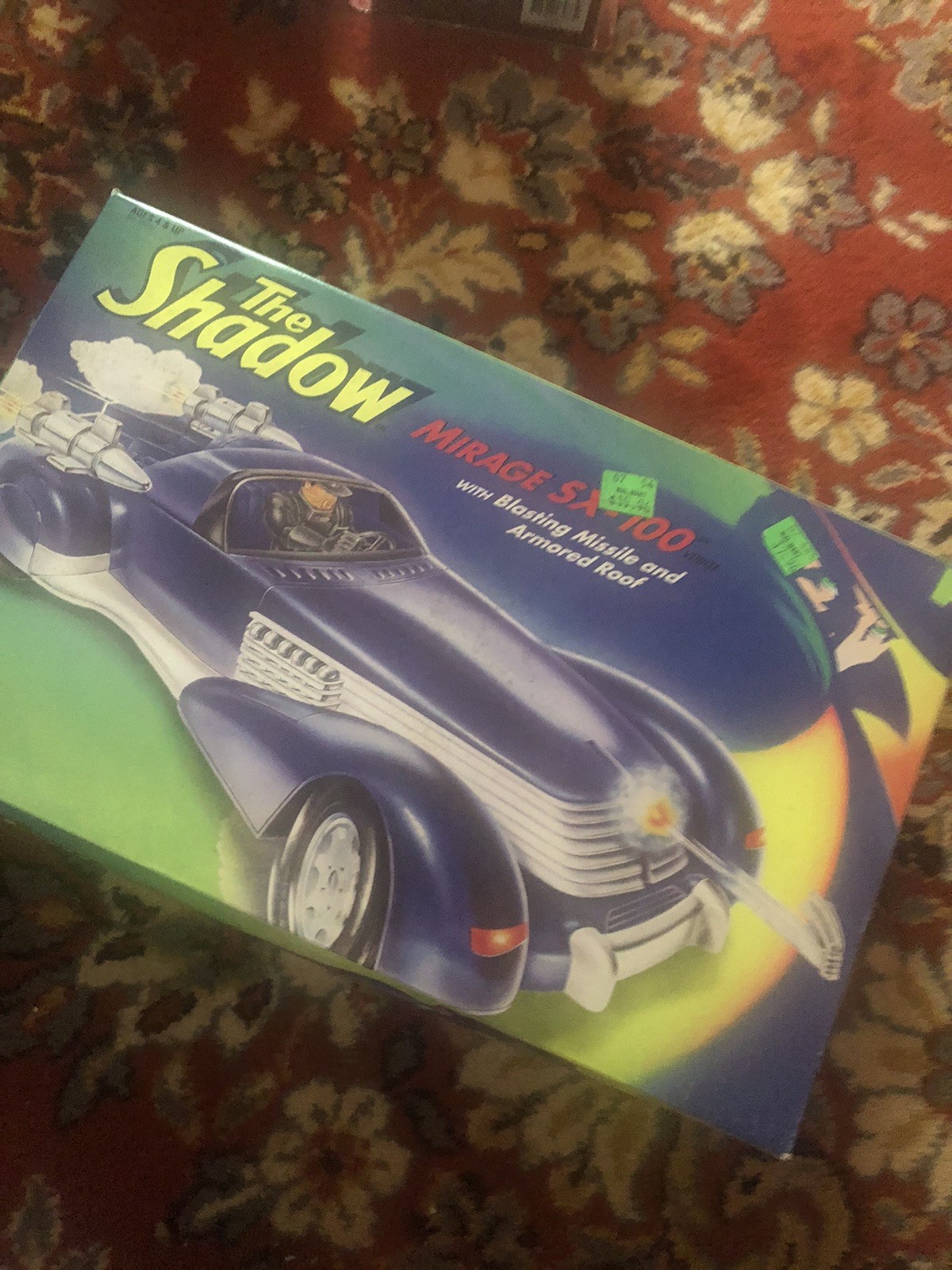 Unopened Kenner 1994 The Shadow Mirage SX-100 Vehicle Blasting Missle & Armored