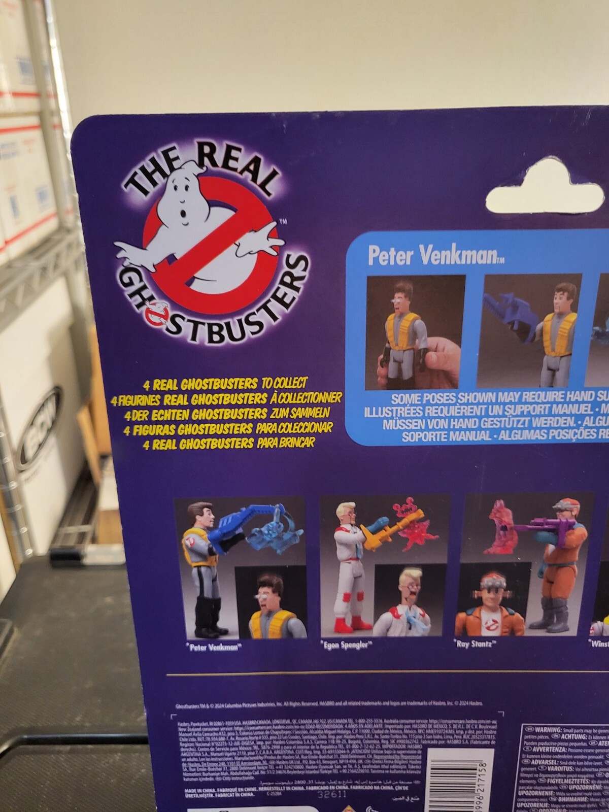 the Real Ghostbusters w/ Fright Features Peter Venkman & Gruesome Twosome Ghost