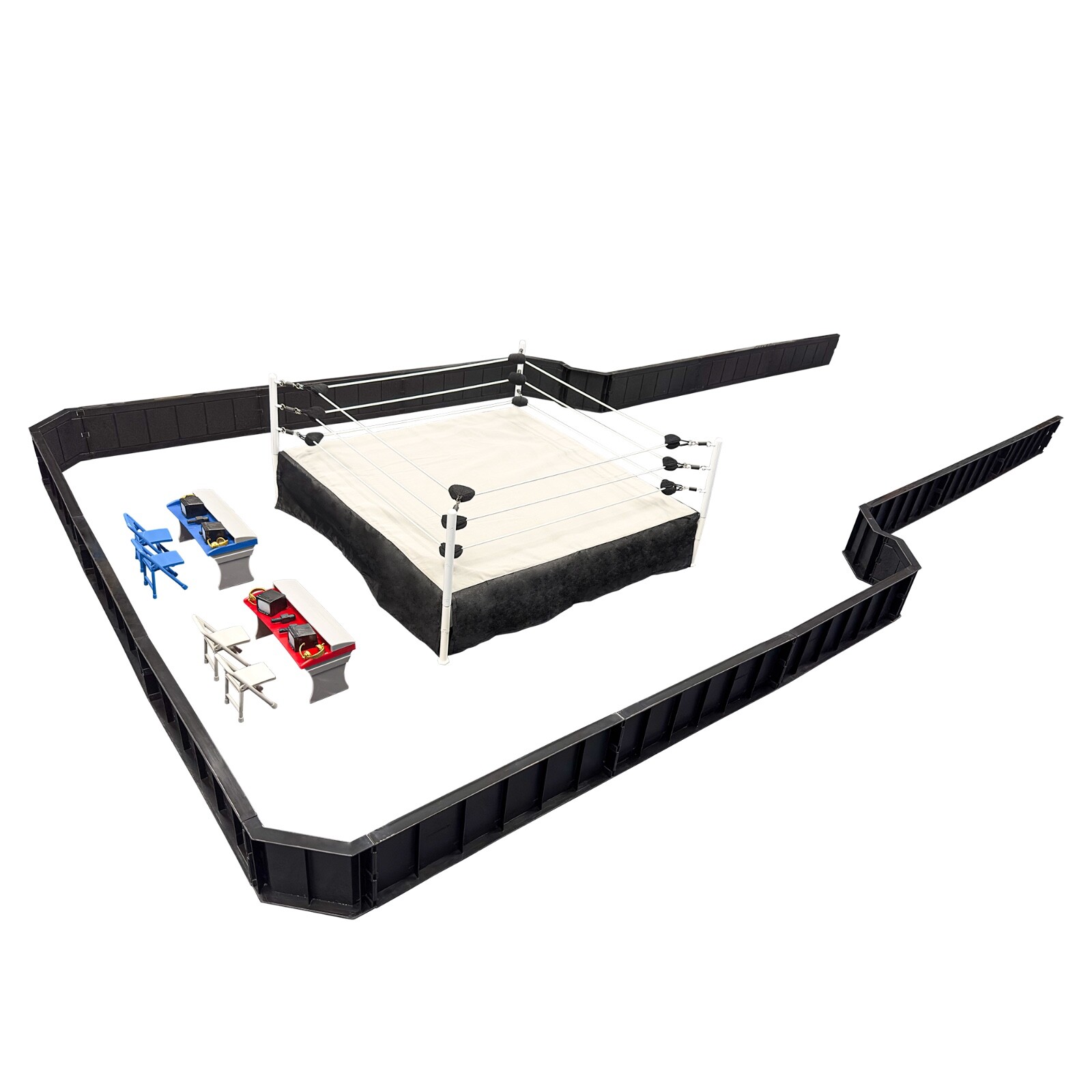 Ultimate Wrestling Ring Barricade Playset for WWE Wrestling Action Figures