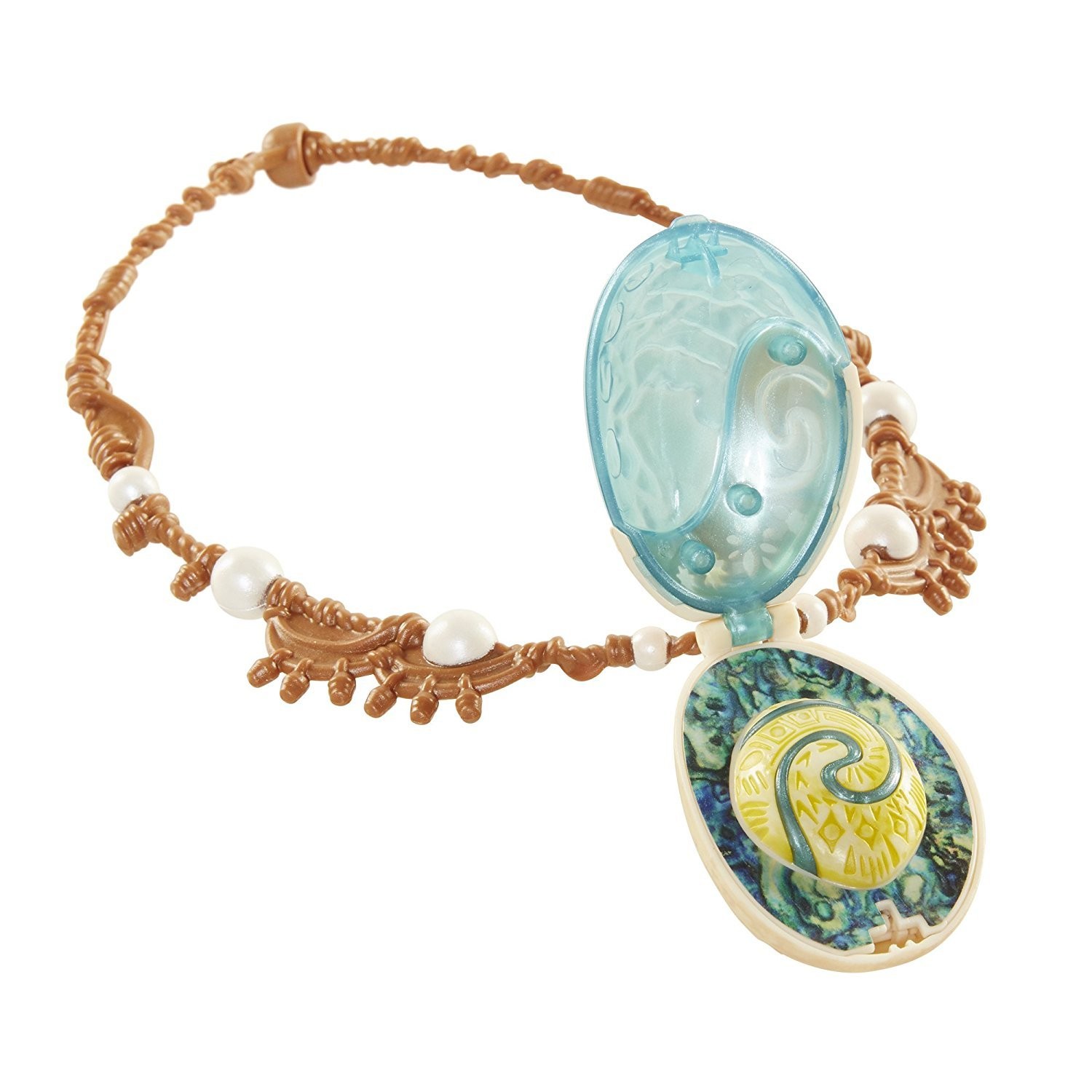 Moanas Magic Shell Heart Light up Necklace by Te Fiti Brand Name Moana