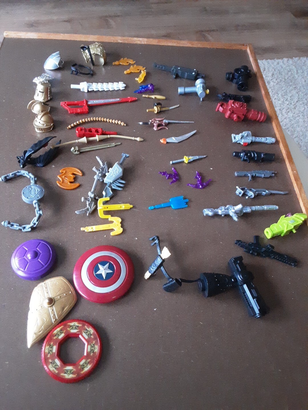Lot Of Mixed Branded Action Figures And Accessories 6 Lbs Total