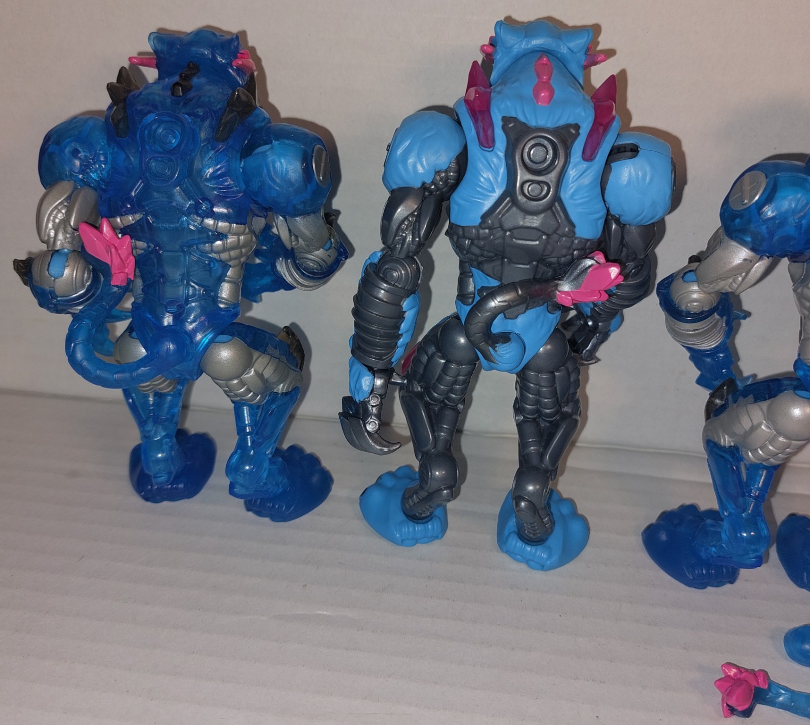 MrBeast Lab Mutations Panthers Action Figures 5.5” Lot Of 3 Broken Tail On One