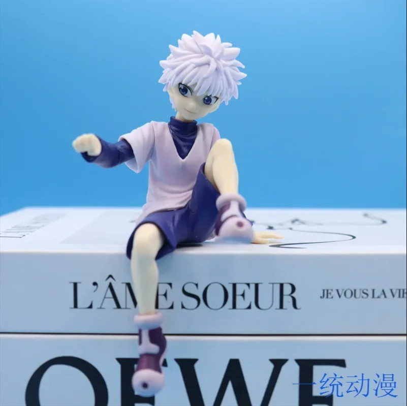 Hunter X Hunter – Gon & Killua ( 13cm ) Cute Anime Action Figure PVC Sitting Toy
