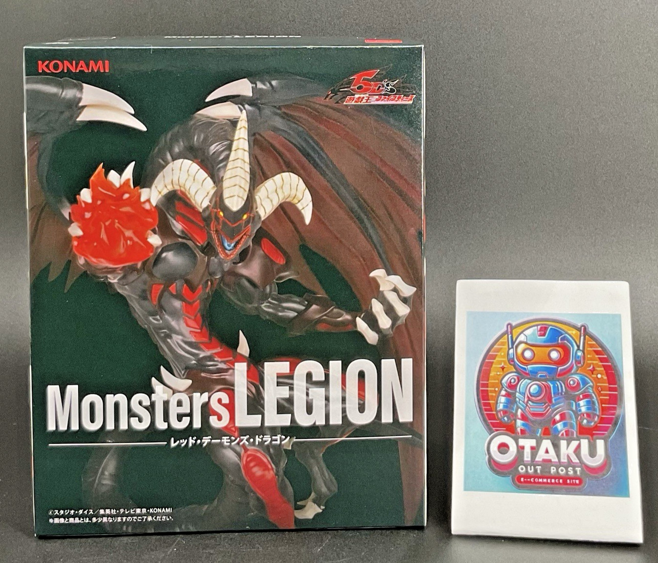 Red Dragon Archfiend Figure Yu – Gi – Oh ! Duel Monsters LEGION KONAMI Japan New