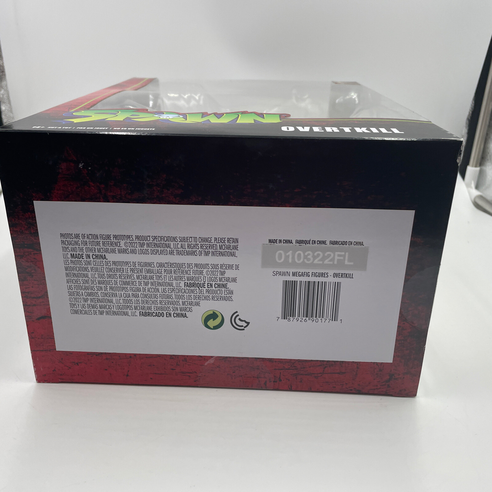 McFarlane SPAWN OVERTKILL 2022 Action Figure In Stock Mcfarlane Toys