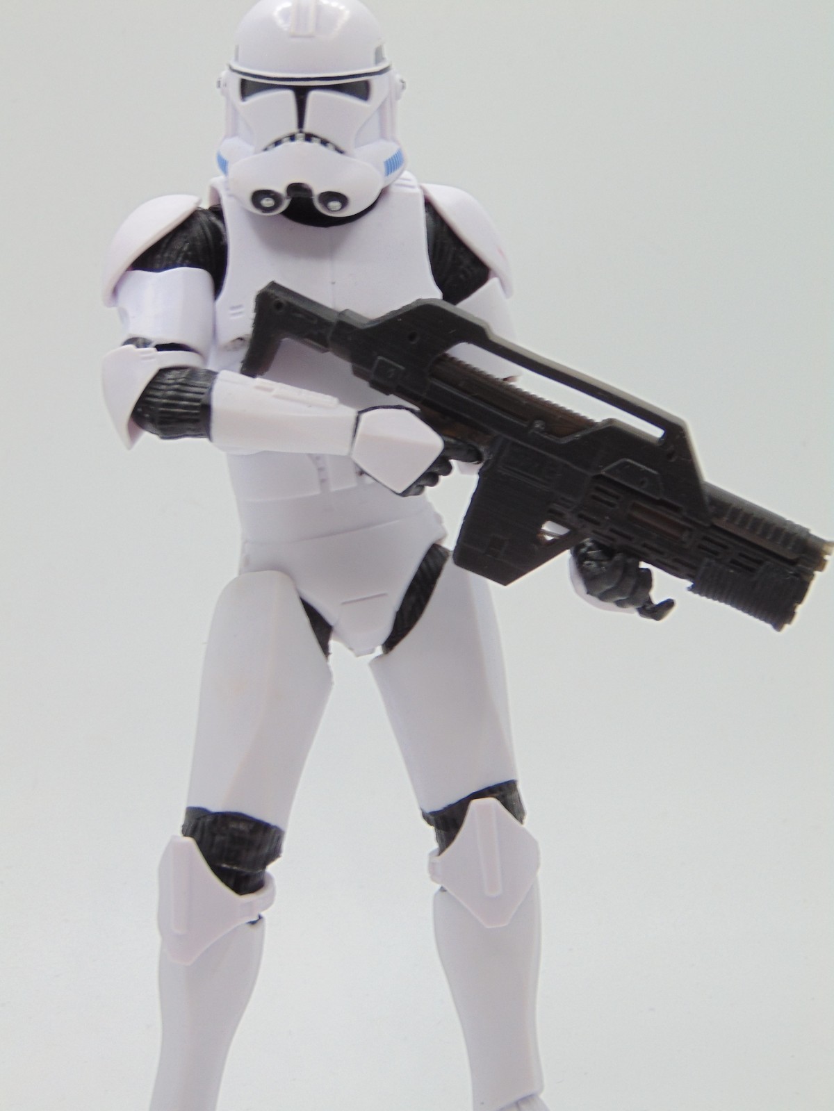 1:12 Custom Sci-Fi Laser Pulse Blaster Rifle Weapon for 6&Prime; STAR WARS Figures