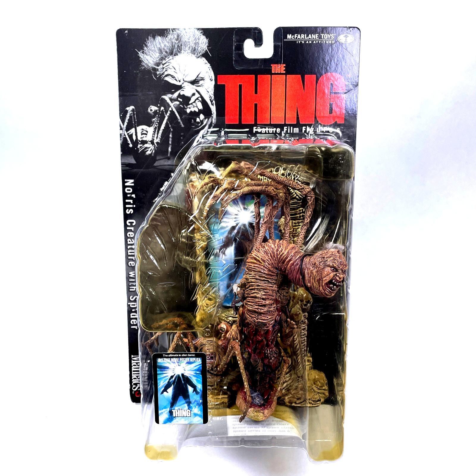 Norris Creature With Spider The Thing Action Figure McFarlane Movie Maniacs NIB