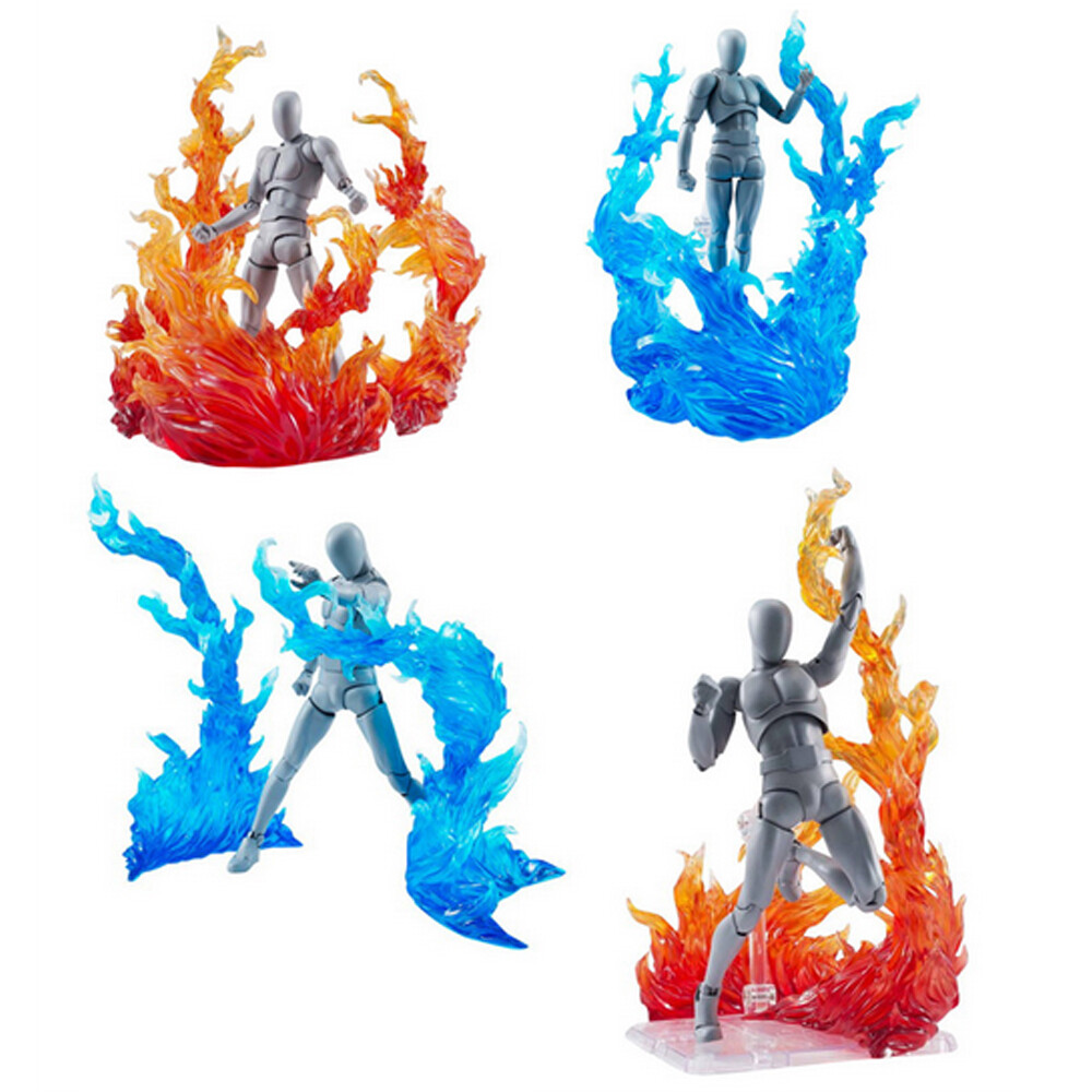 For Tamashii Effect Impact Burning Flame for Figma S.H.Figuarts SHF 1/12 Figure