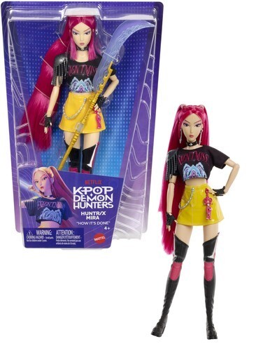 KPop Demon Hunters HUNTR/X: Mira “How It&rsquo;s Done » Doll PRESALE (SHIPS ON 7/30/26)