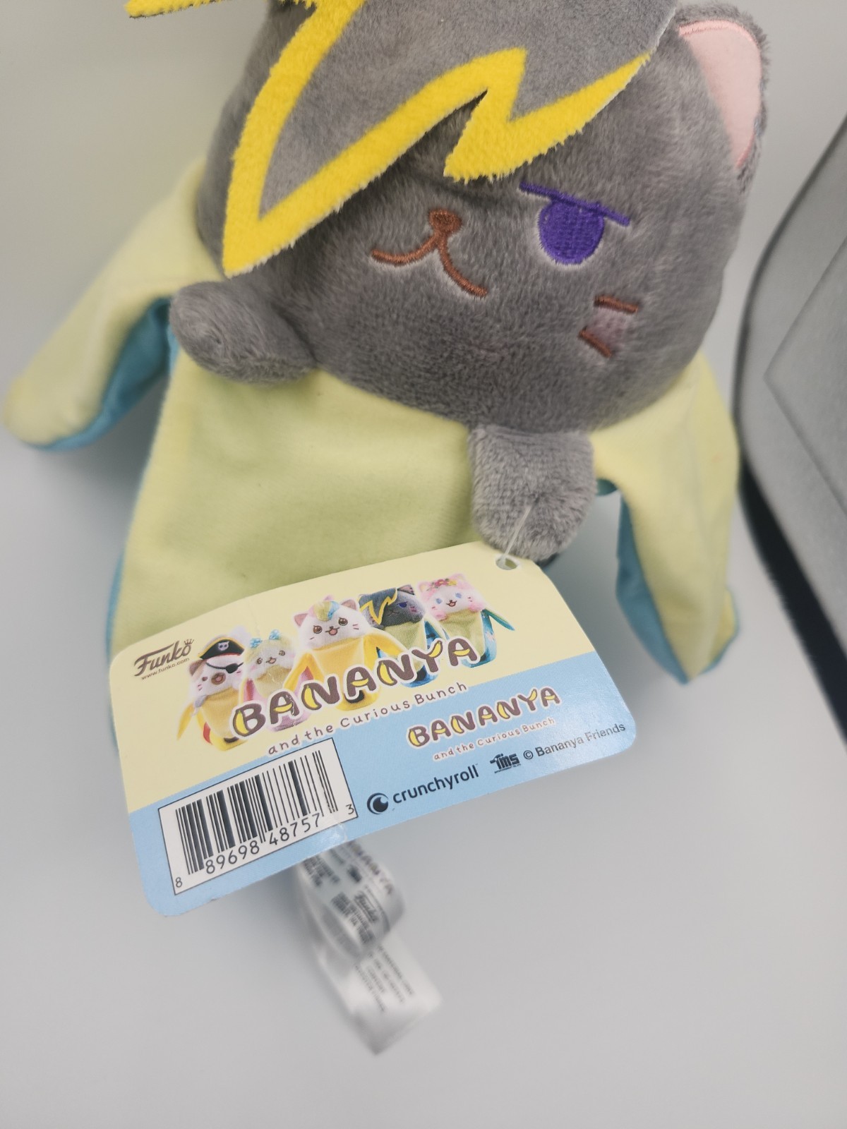 Funko Bananya and the Curious Bunch Plushie Emo Bananya 8&Prime; Crunchyroll Plush-S1