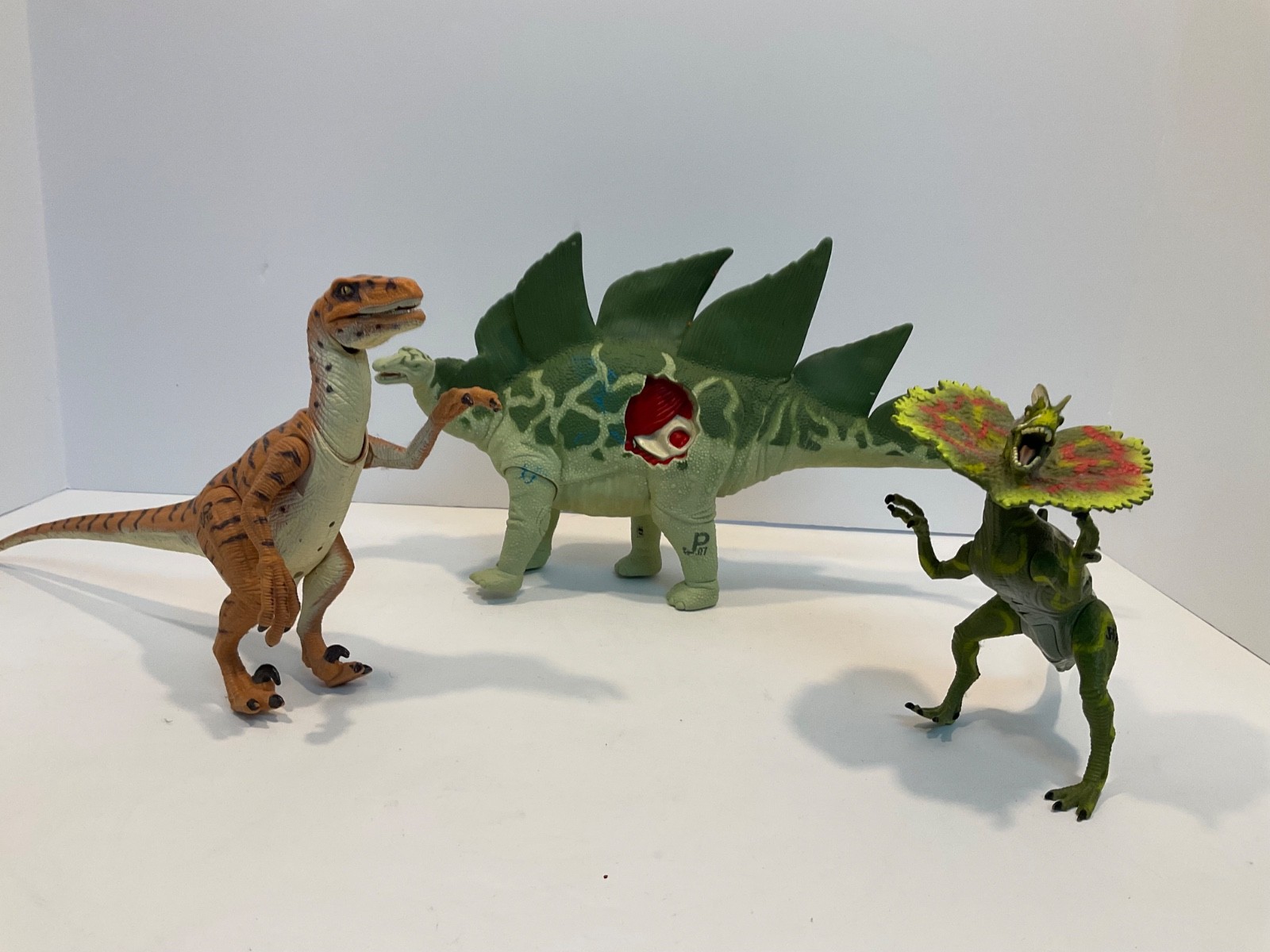 Jurassic Park Vintage Action Figures Collectible Lot Of 3
