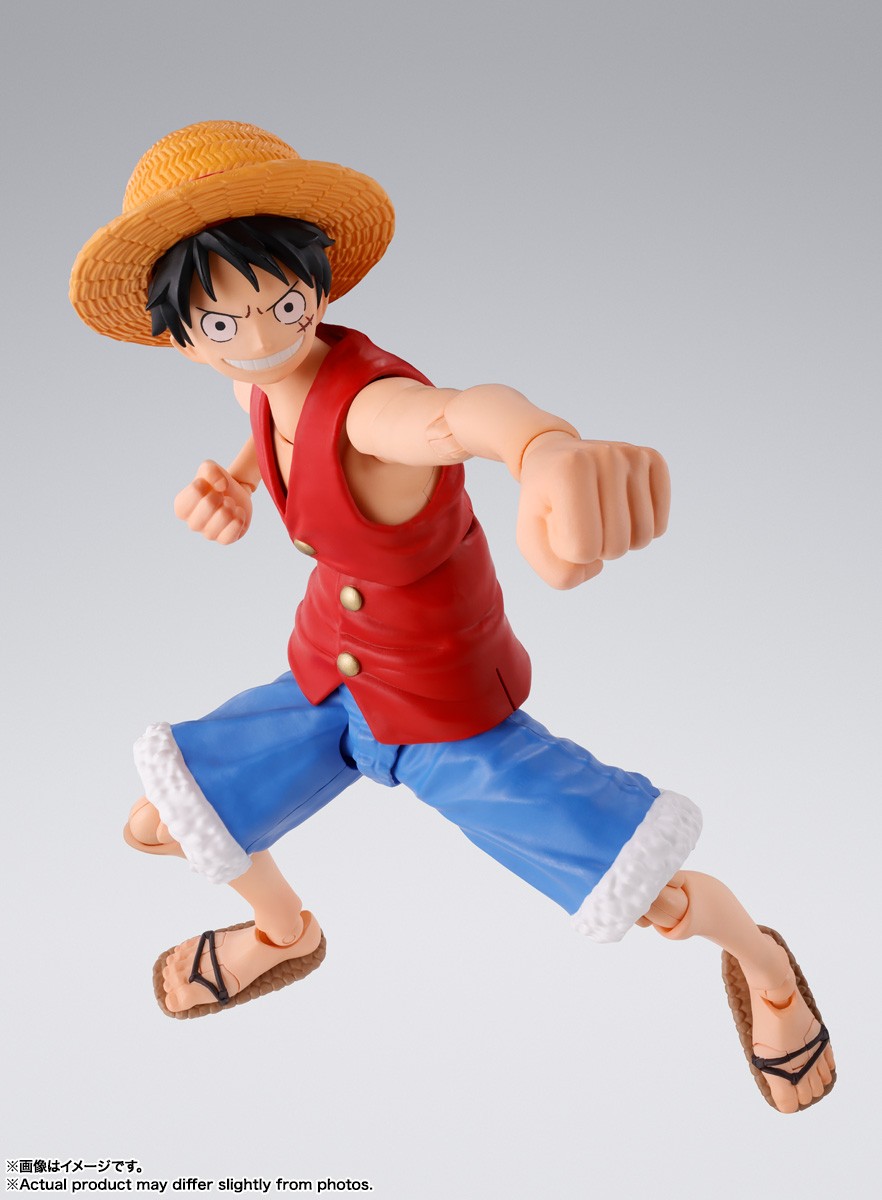 S.H.Figuarts Monkey D. Luffy -Romance Dawn- (One Piece) Action Figure BANDAI