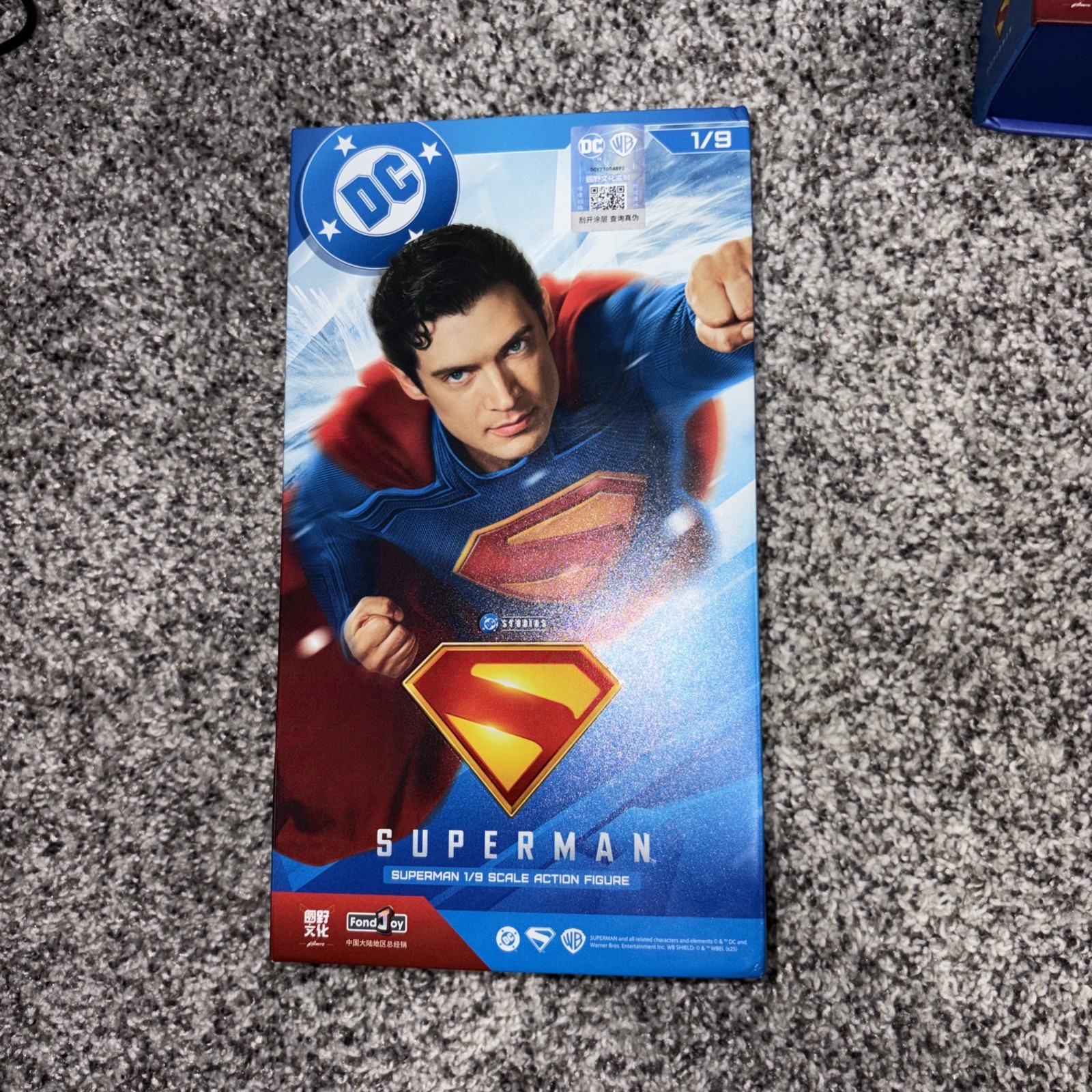Fondjoy 1/9th Scale Movie Superman Action Figure Regular Version