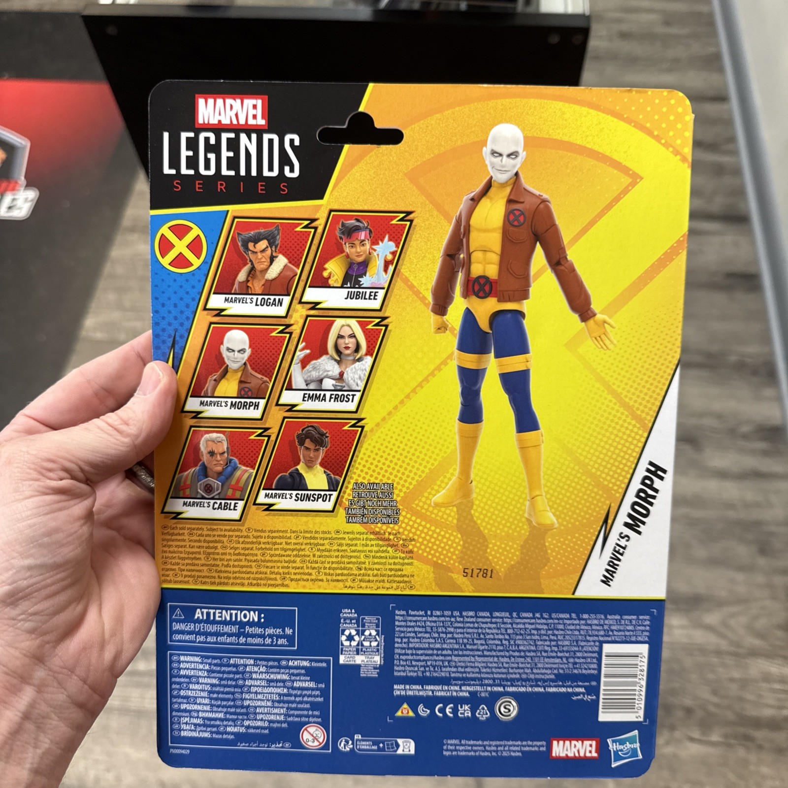 X-Men &rsquo;97 Marvel Legends Morph – 6&Prime; Hasbro Action Figure