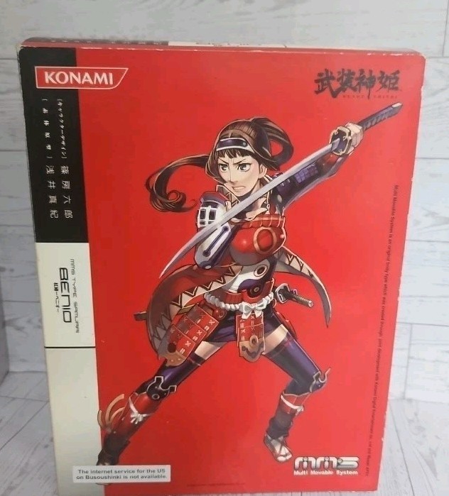 Konami Busou Shinki Samurai Type MMS Benio Figure by Konami