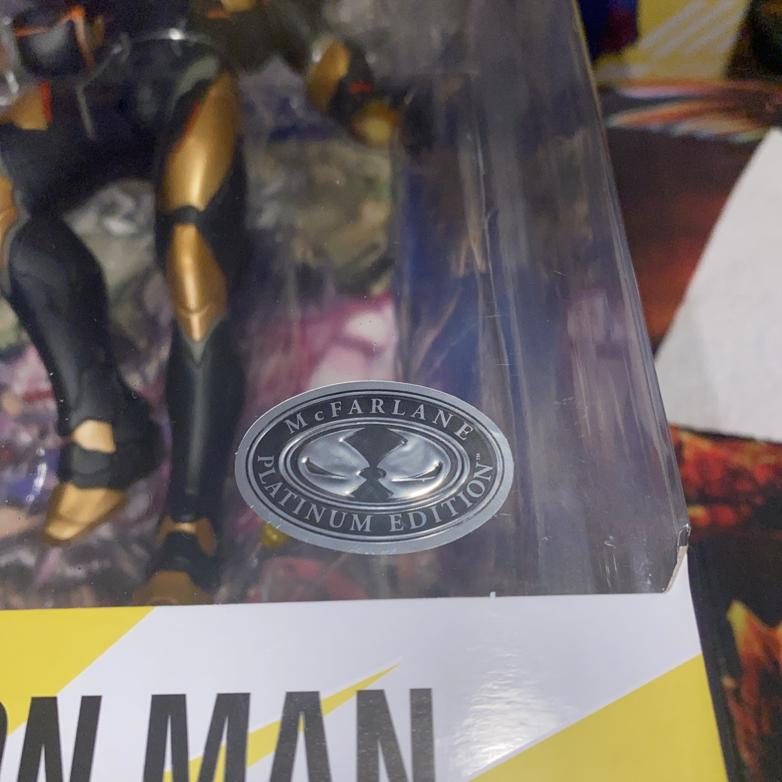 Marvel Rivals Iron Man Platinum Edition Chase Variant McFarlane 1:6 Scale NEW