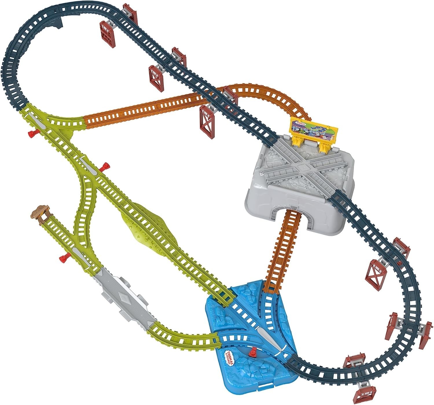 Train Tracks Set for Diecast & Motorized Trains
