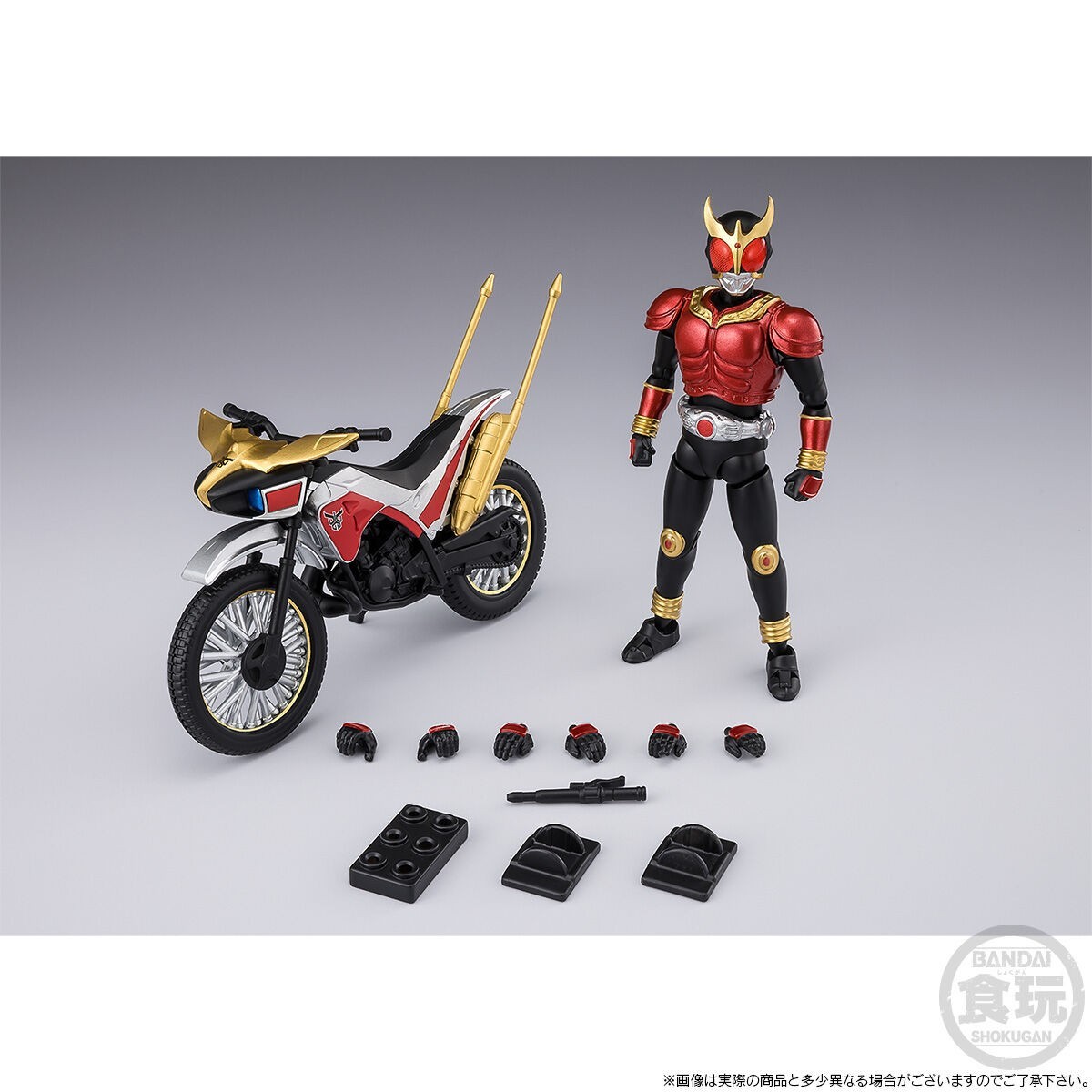 Shodo Exceed Kamen Rider Kuuga Mighty Form & Trychaser 2000 set Bandai NEW Jan.