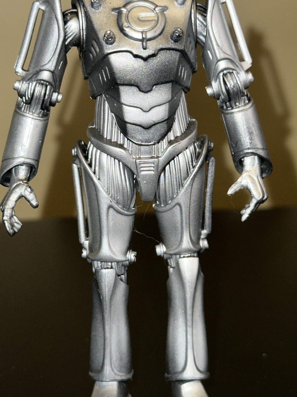 Doctor Who Cyberman Cyber Controller Figure Blue Eyes Variant Exposed Brain