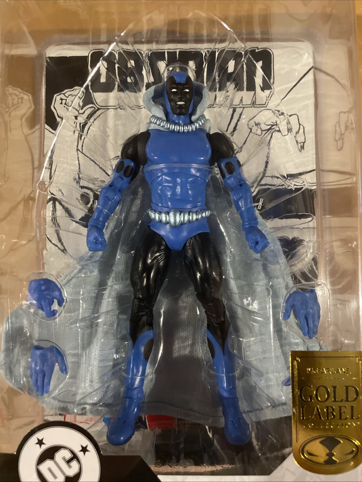DC Direct Action Figure Obsidian Infinity Inc #16 Chase Gold Label McFarlane Toy