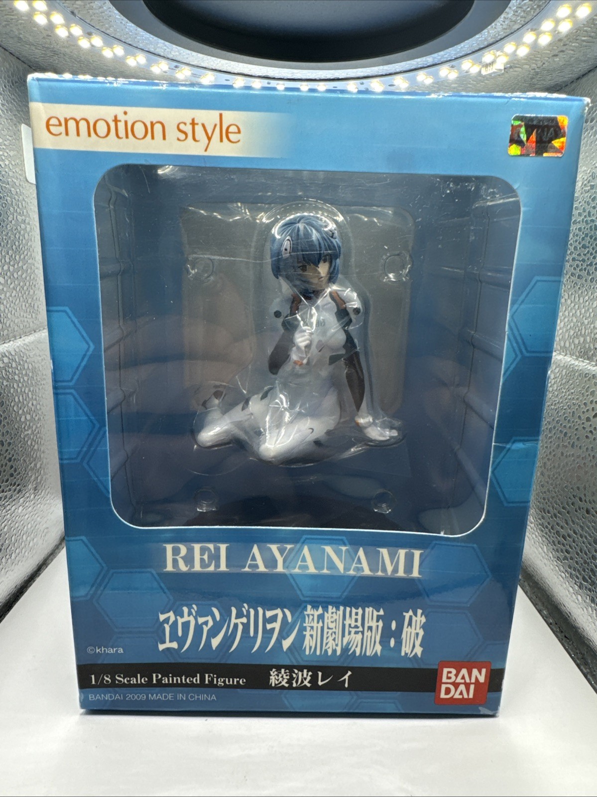 Rei Ayanami Statue (Fracture Version) Emotion Style// JPN Import// MIB //OOP