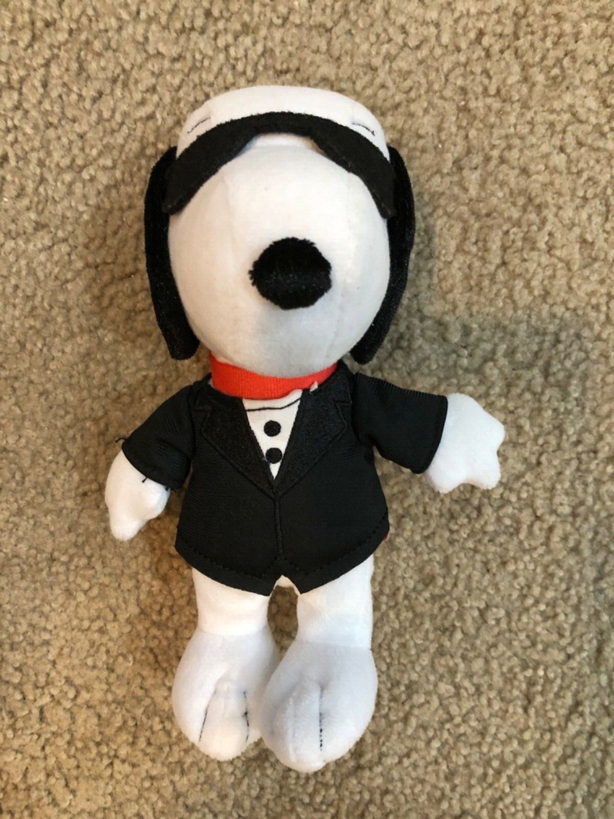 Peanuts Snoopy Plush Toy Secret Agent Bean Stuffed Animal Peanuts Gang