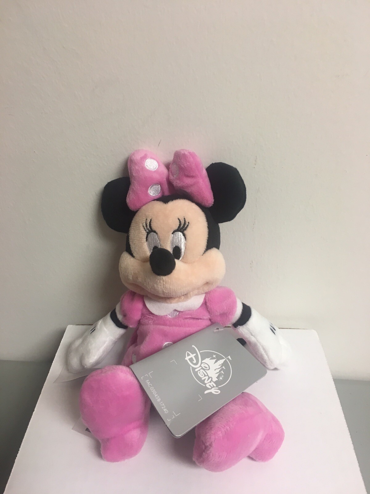 Disney Store Minnie Mouse Pink Dress Mini Bean Bag Plush – NEW with Tags