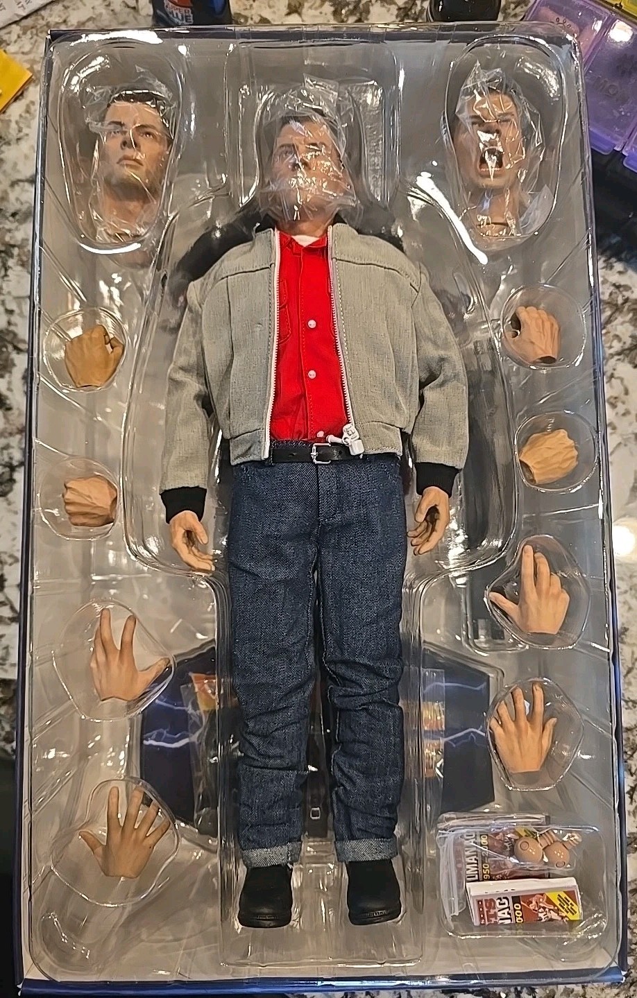 Mars Toys MAT020 School Badass Biff 1/6 Figure US Seller Custom Worldbox Body