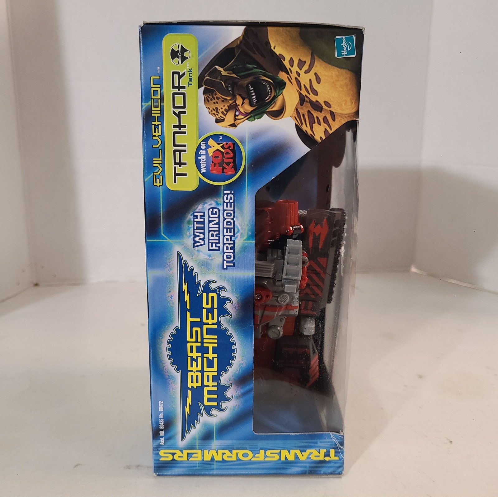 Transformers Beast Wars Beast Machines Mega Class Vehicon Tankor Figure