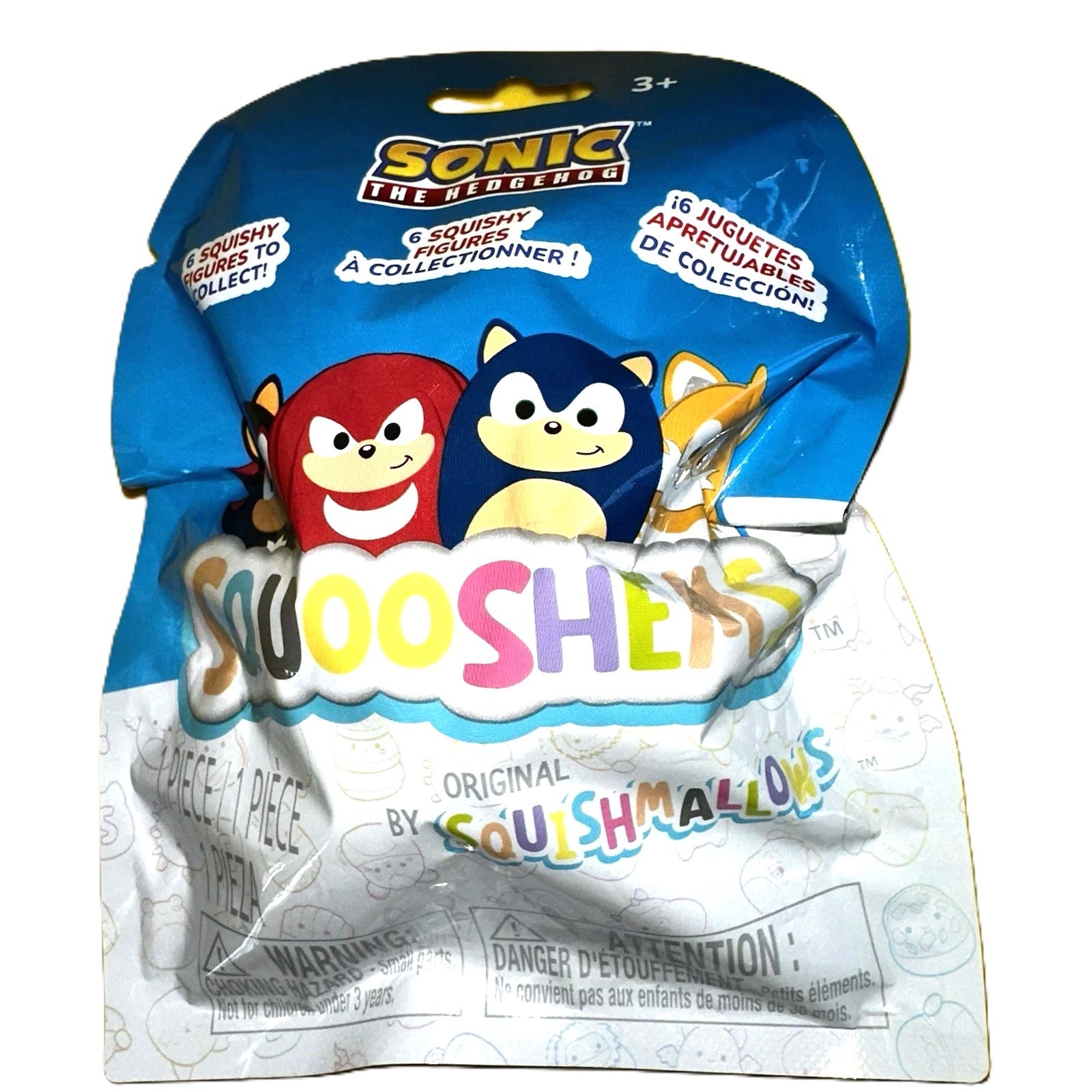 28 Squooshems Sonic the Hedgehog ENTIRE BOX, Sonic, Tails, Knuckles, Shadow New