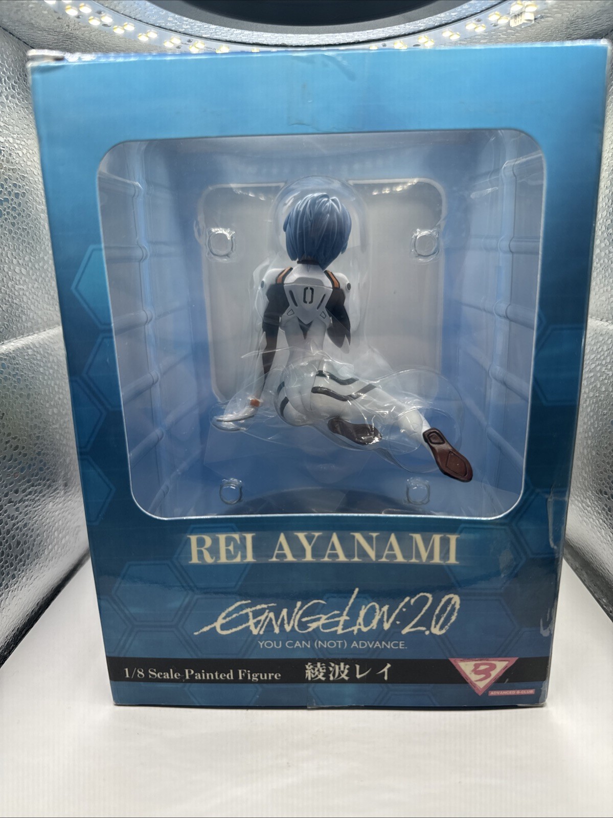 Rei Ayanami Statue (Fracture Version) Emotion Style// JPN Import// MIB //OOP