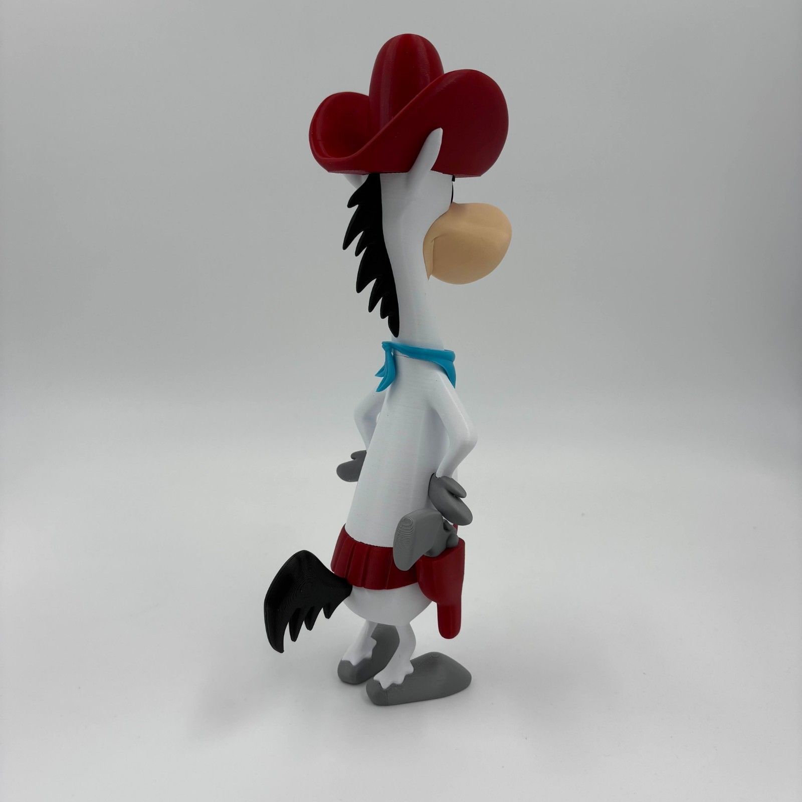 Quick Draw McGraw Figurine Handmade Novelty Collectable Display Gift