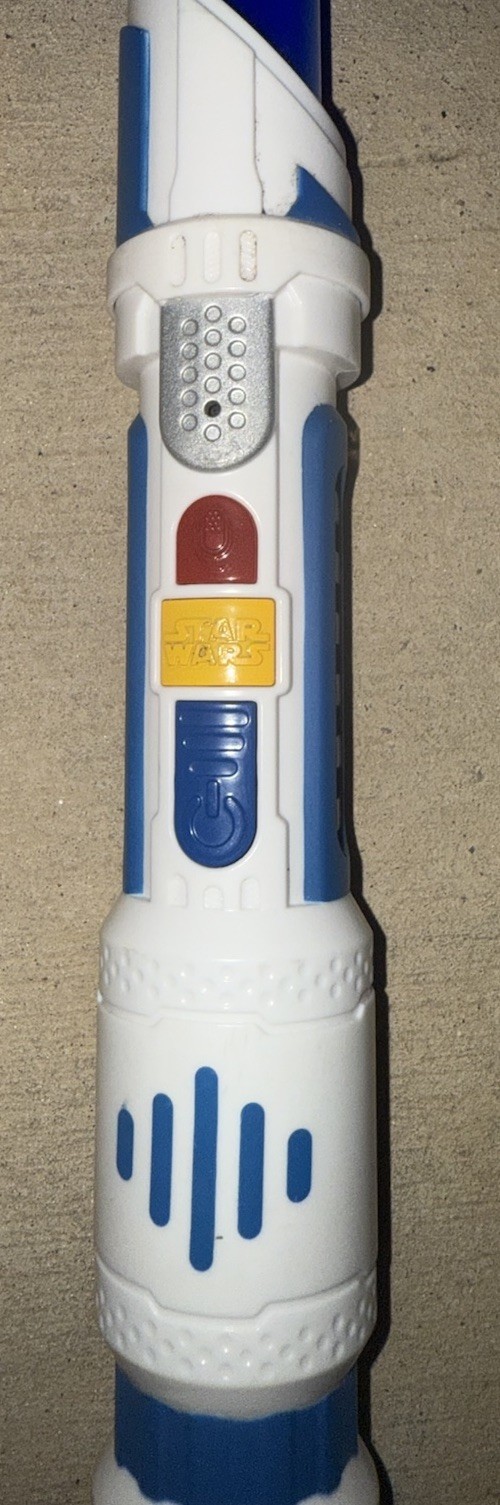 Star Wars Lightsaber Blade Builders Blast-Tech blue Light & Sounds