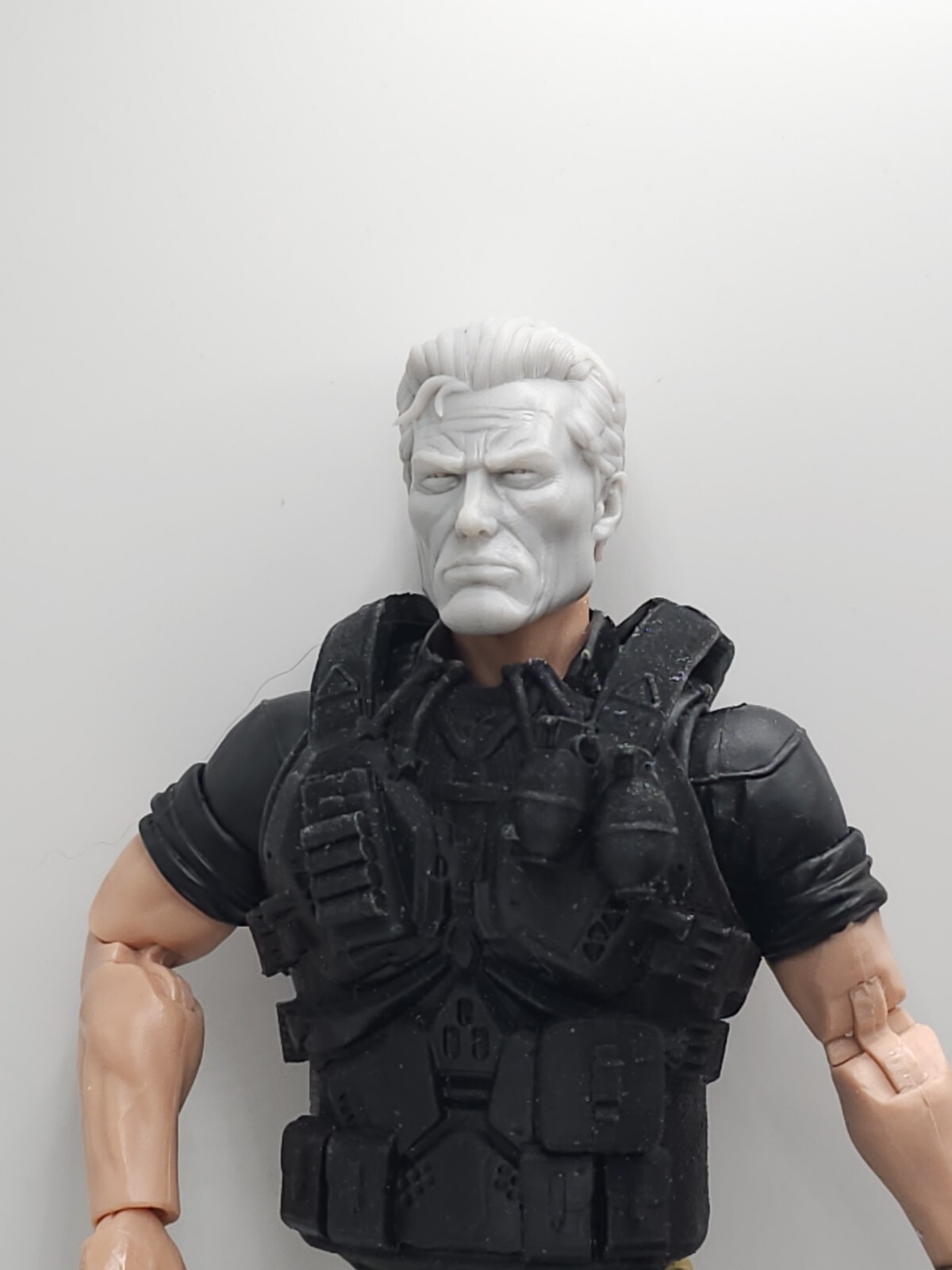 3d Printed SPIDERMAN LAST STAND HEAD 1:12 6&Prime; GI Joe Classified/Marvel Legends