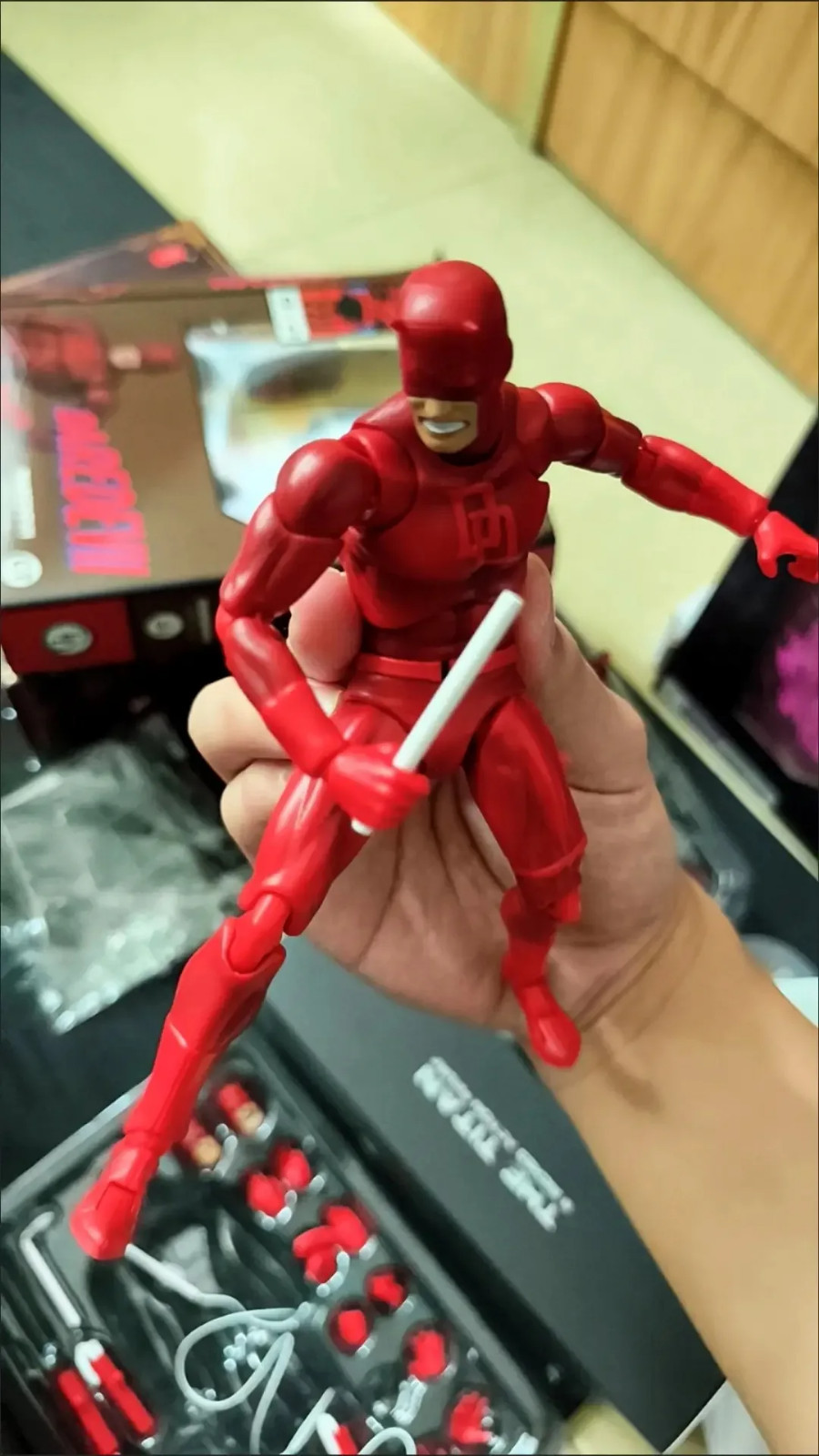 Daredevil Comic Version w/Accessory 6&Prime; Action Figure CT Toys #223 New Box