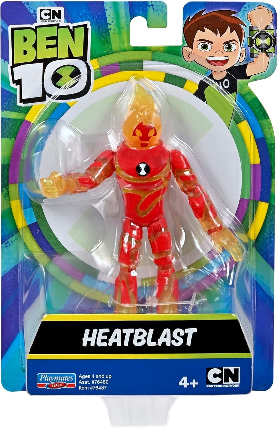 Heatblast Basic Figure 5 Inches