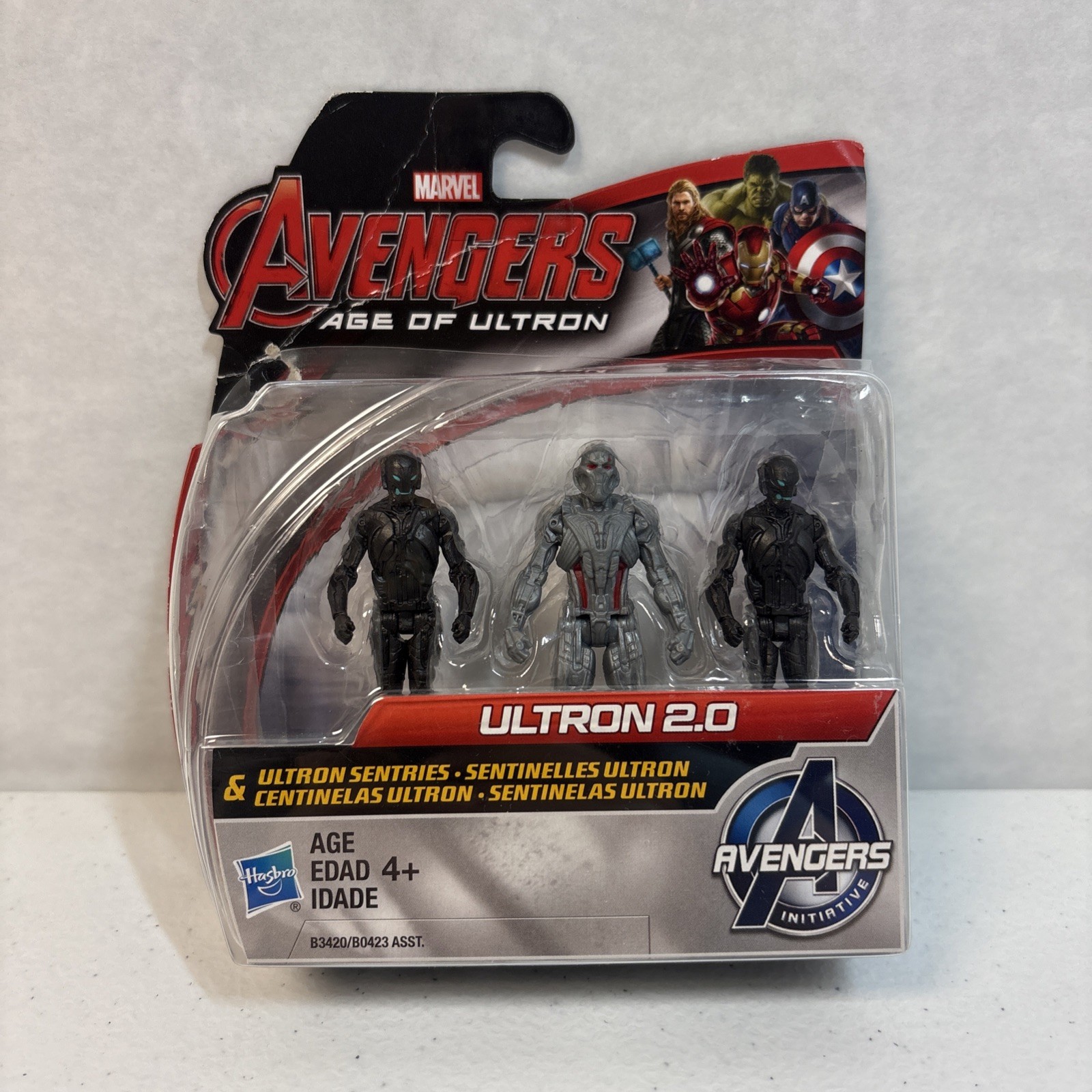Marvel Avengers Age of Ultron Ultron 2.0 and Ultron Sentries Open Dmgd Pkg