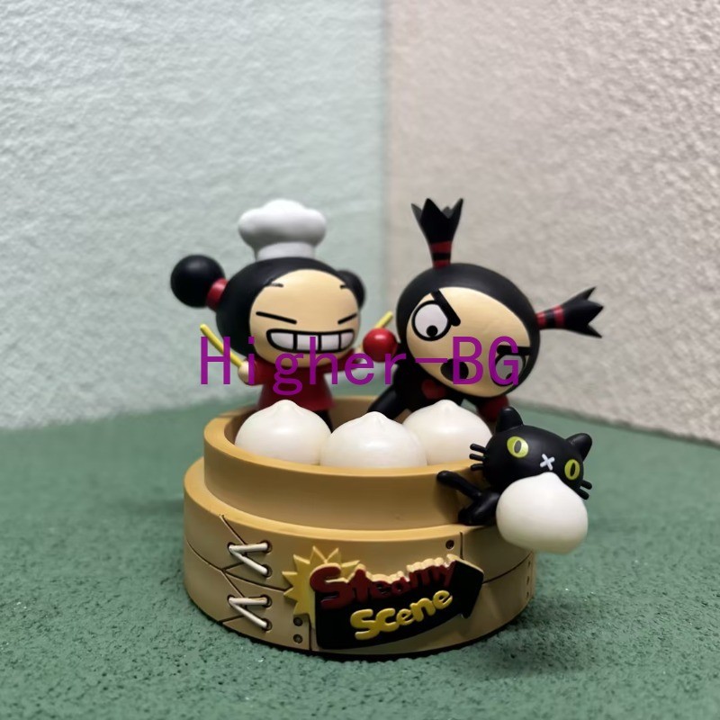 1pcs Pucca Collection Steamy Scene Out of Print Toy with Box