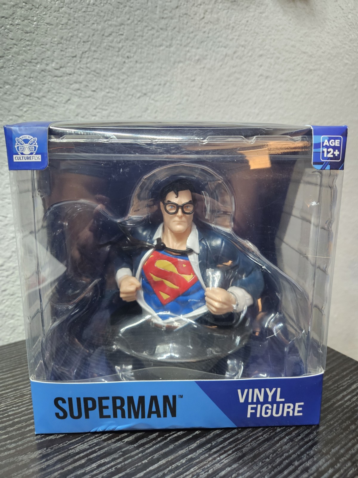 Superman Vinyl Figure DC Comics World&rsquo;s Finest Collection Bust Clark Kent NIB