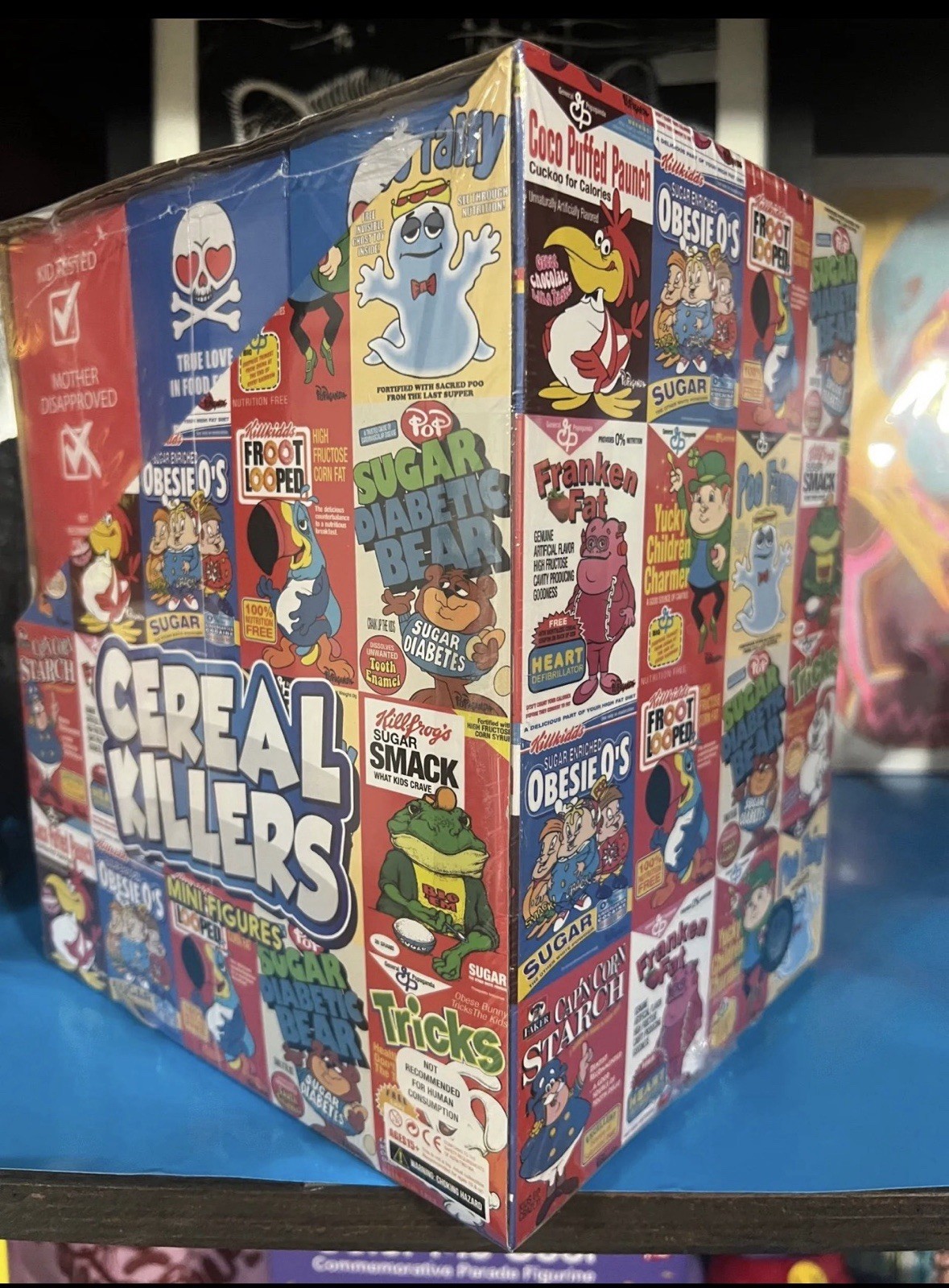 Ron English CEREAL KILLERS 3&Prime; MINI FIGURES Full Sealed Case SET OF 12 Mindstyle
