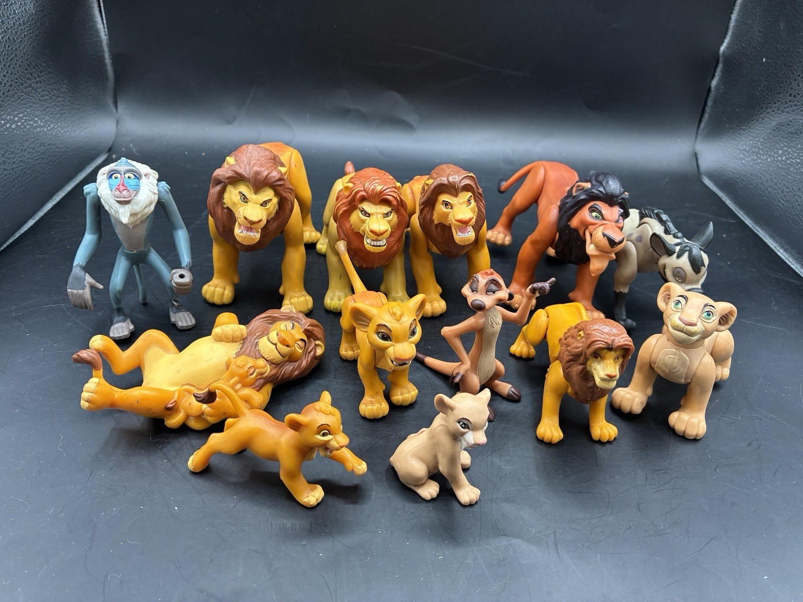 Rare Vintage Lot Of 13 Disney The Lion King Mattel Collectible Action Figure Set