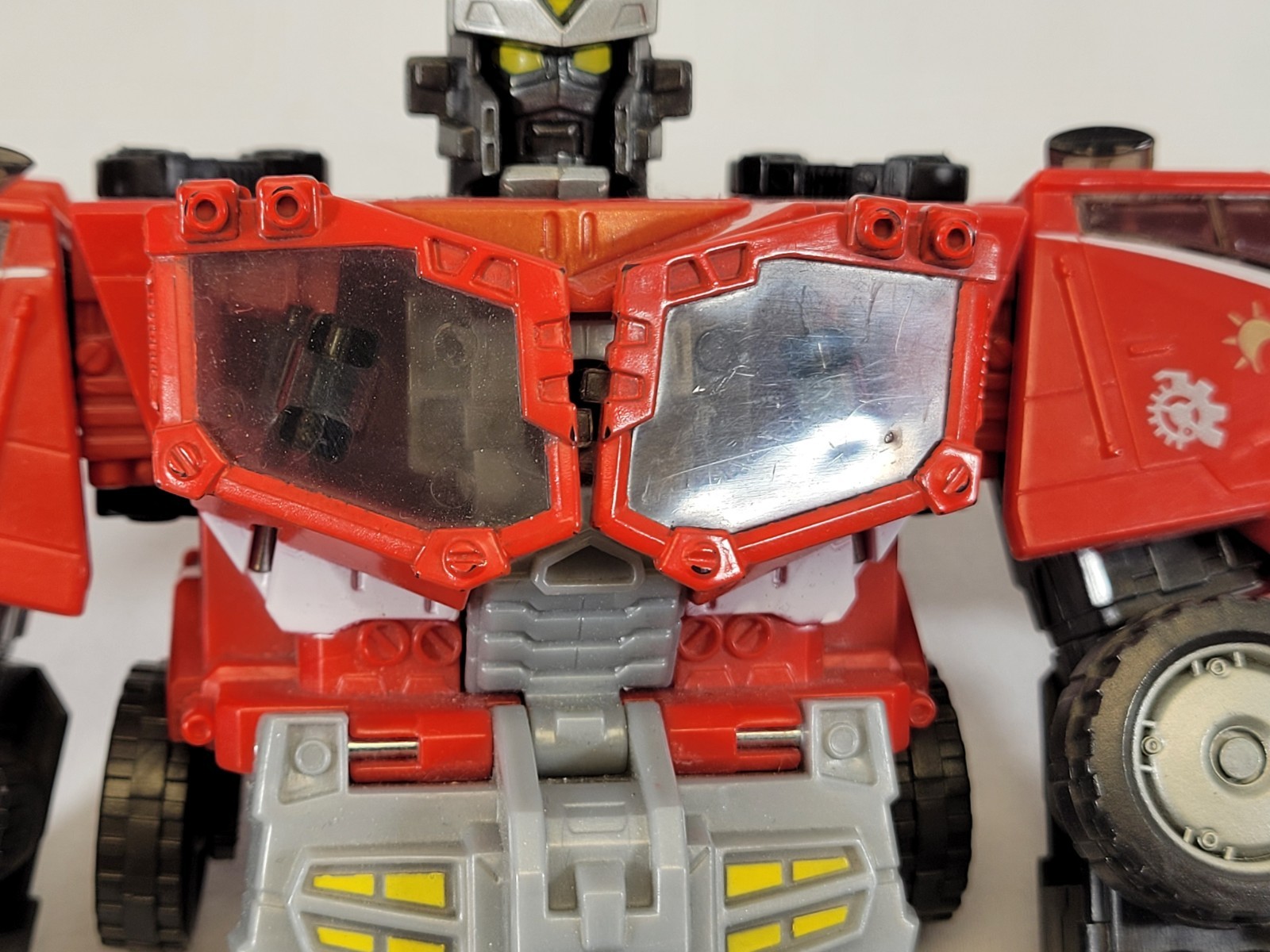 Transformer Cybertron Galaxy Force Optimus Prime Leader « 2004 »