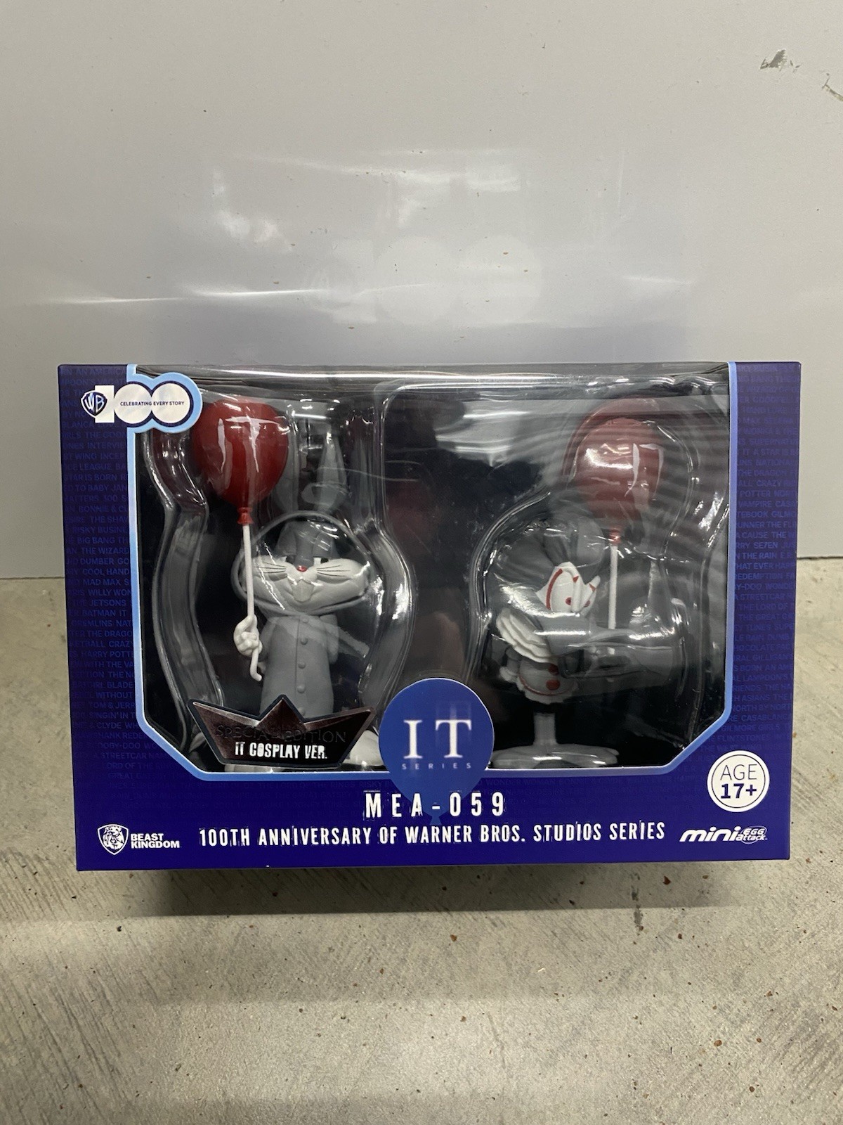 Beast Kingdom Warner Bros. 100Th Anniversary MEA-059 IT Mini-Fig Set