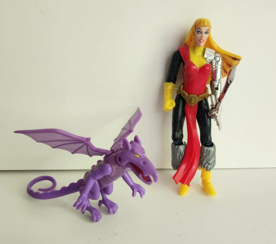 X-Men The New Mutants MAGIK Dragon Weapon Accessories Action Figure Toy
