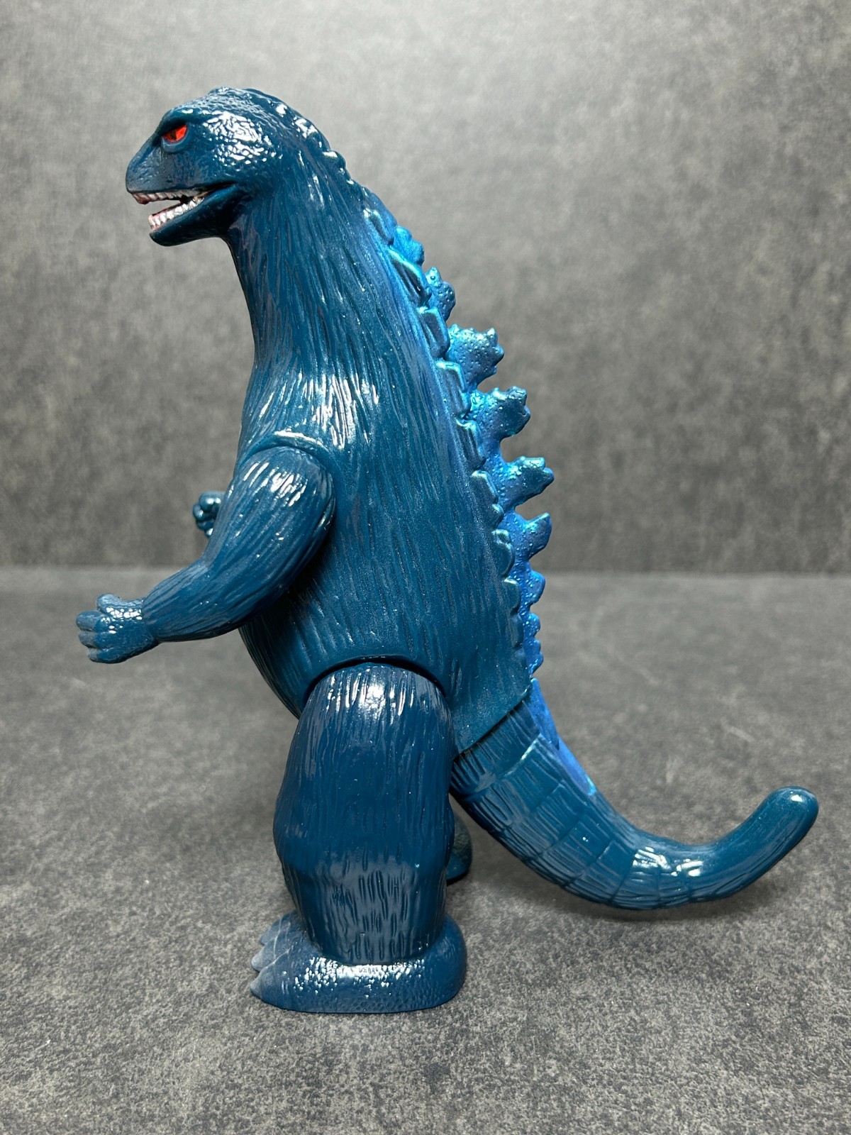 Godzilla J-Tail MARUSAN Sofubi 6.8&Prime; Soft Vinyl Figure 1998 w/ Header & Bag