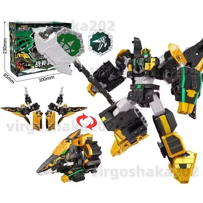 MiniForce Dinoid Transformation Robot THUNDER TYRA Dinosaur Toys Action Fgure