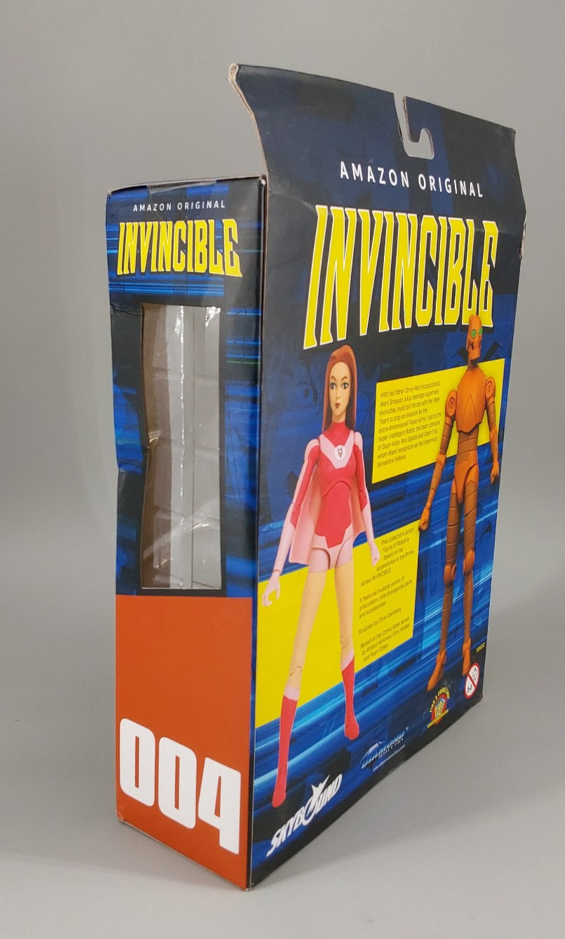 Robot Deluxe Action Figure Invincible Amazon Diamond Select 2022 *DAMAGED BOX*