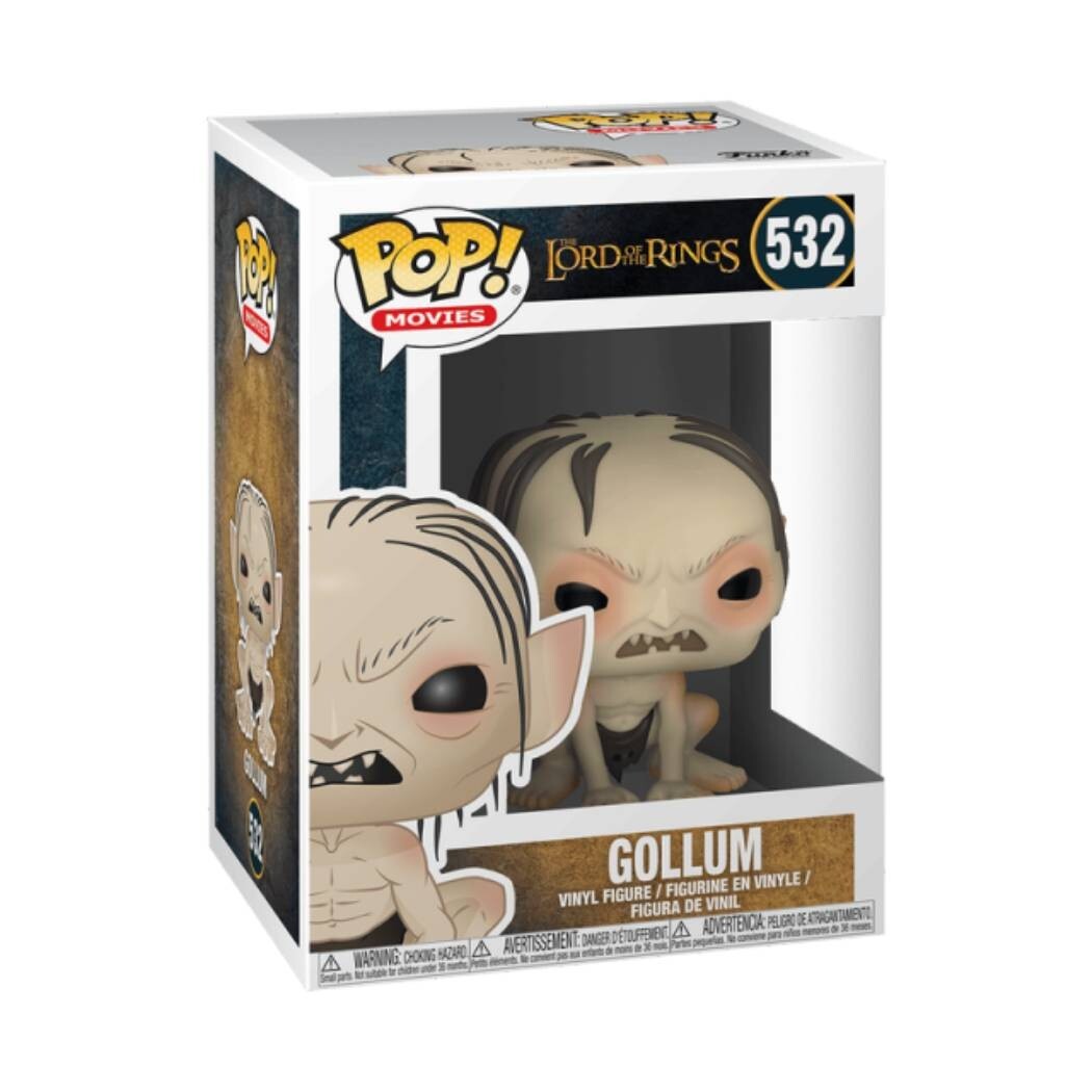 Funko Pop Lord of the Rings: Gollum/Smeagol Figure w/ Protector