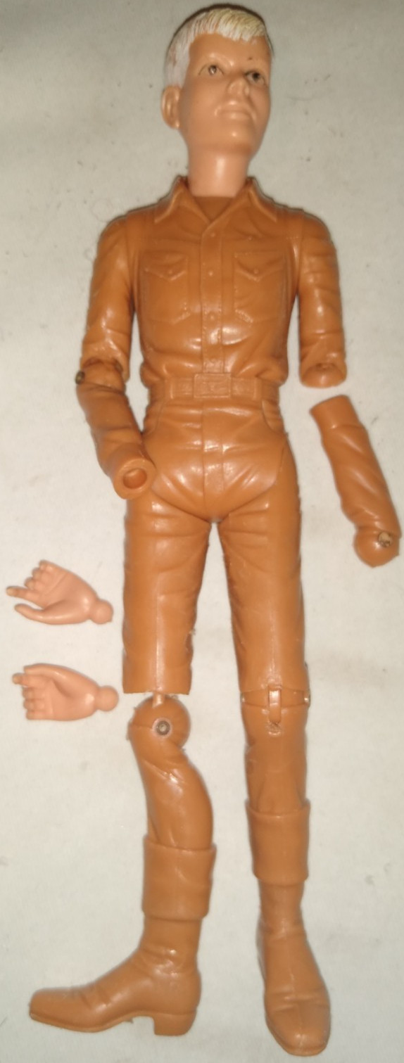 1960&rsquo;S MARX JAY WEST OF JOHNNY WEST PAIR OF HANDS AND BODY PARTS