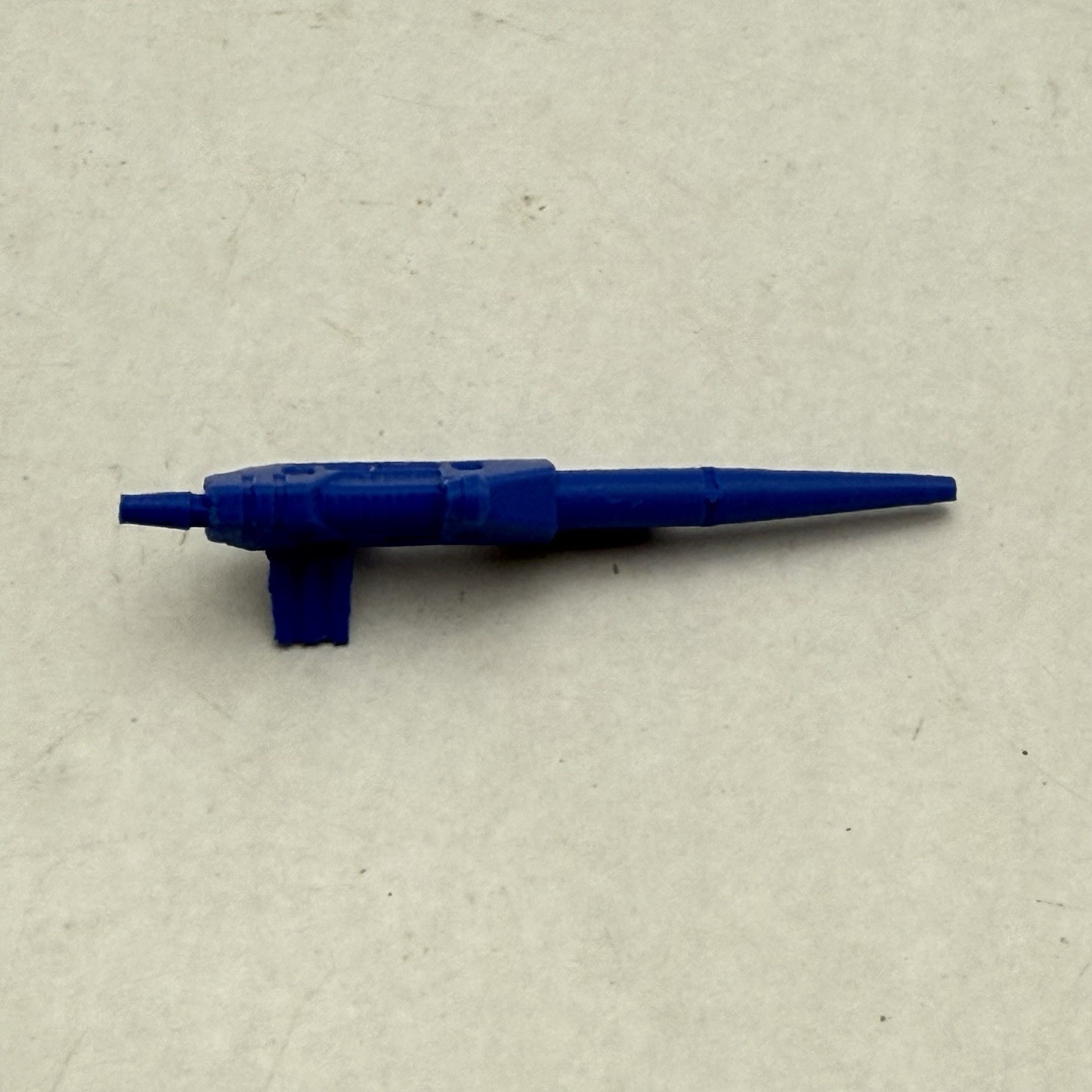 Transformers G1 Scourge 3D Printed Replacement Gun With Blue PLA